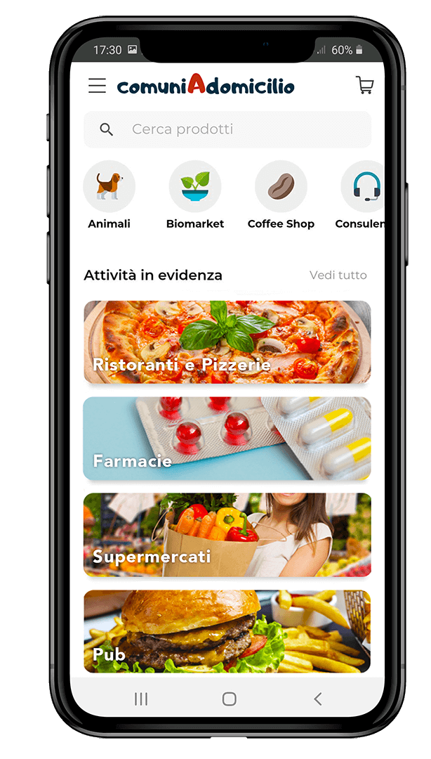 app-mobile-commerce-comuni-a-domicilio